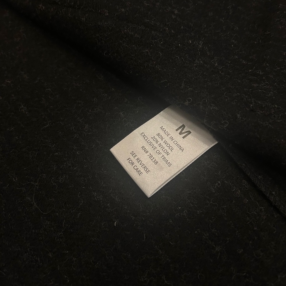 MENS Orton Brothers Clothing Co. Wool Utility Vest - Medium - Charcoal Stripe - Picture 5 of 12